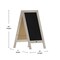 Flash Furniture Weathered Wood A-Frame Magnetic Chalkboard Set HGWA-GDI-CRE8-654315-GG - alternate 5